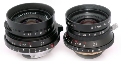 Voigtlander 21mm f/4 P Leica M Color Skopar Lens